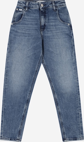 Calvin Klein Jeans Normalny krój Jeansy 'BARREL STONE' w kolorze niebieski: przód
