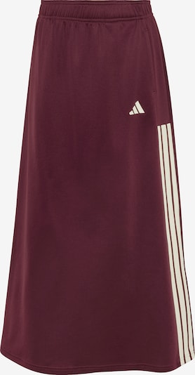34 dydžio Sportinio stiliaus sijonas 'TIRO' iš ADIDAS SPORTSWEAR, spalva – vyšninė spalva / balta, Prekių apžvalga