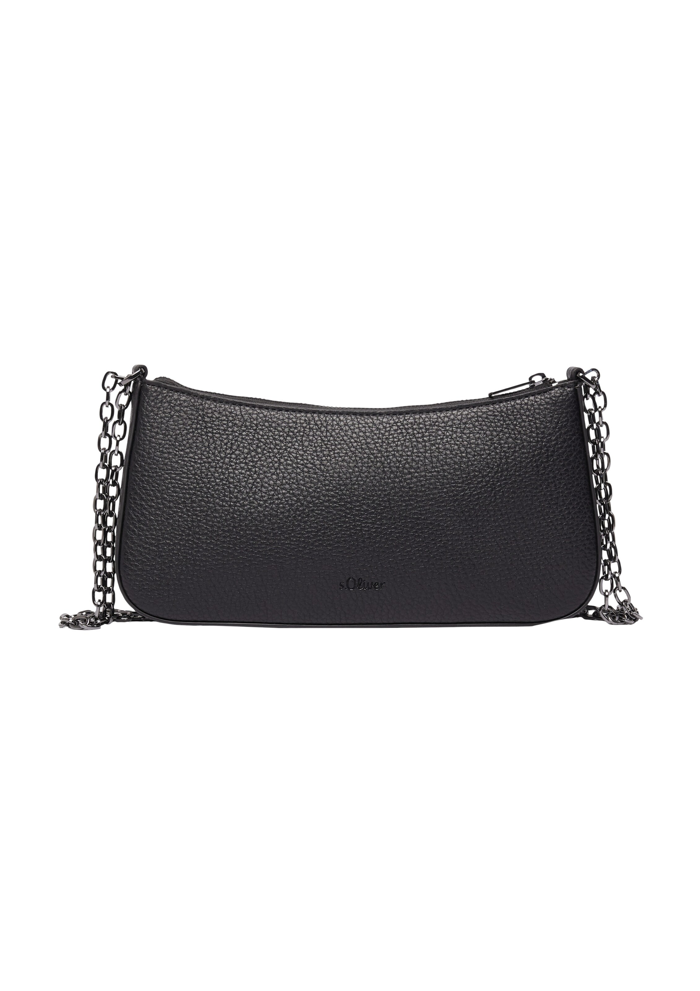 s.Oliver Crossbody Bag in Black: front