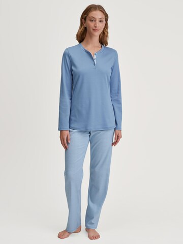 CALIDA Pyjama 'Midnight Stripes'‌‌‌‌‌‌‌‌‌ in Blau