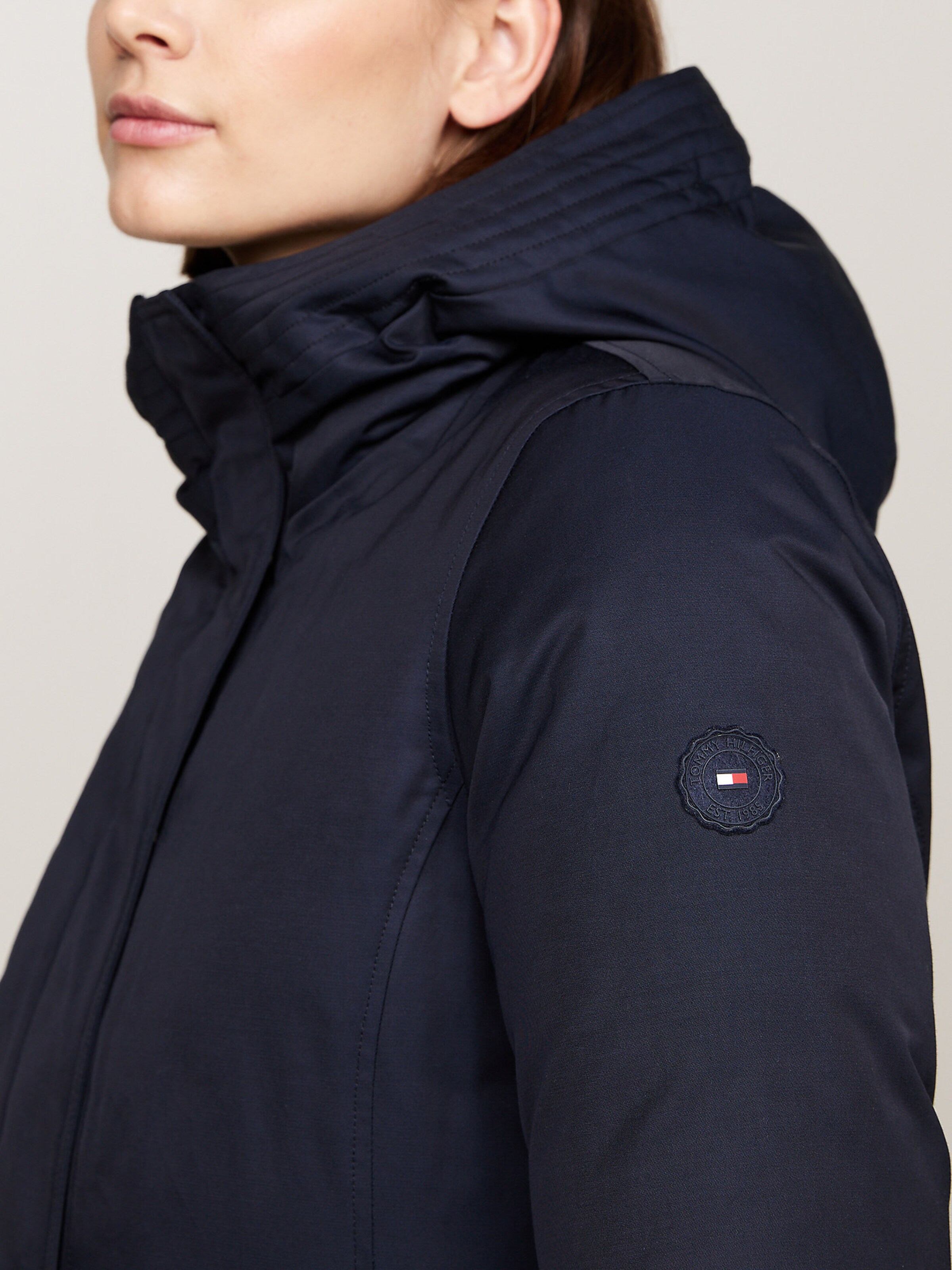 TOMMY HILFIGER Parka in Navy ABOUT YOU