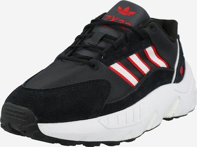 ADIDAS ORIGINALS Sneakers laag 'Zx 22 Boost' in de kleur Rood / Zwart / Wit, Productweergave