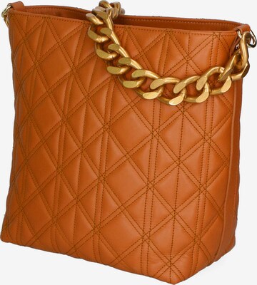 Borsa a spalla di Gave Lux in marrone: frontale