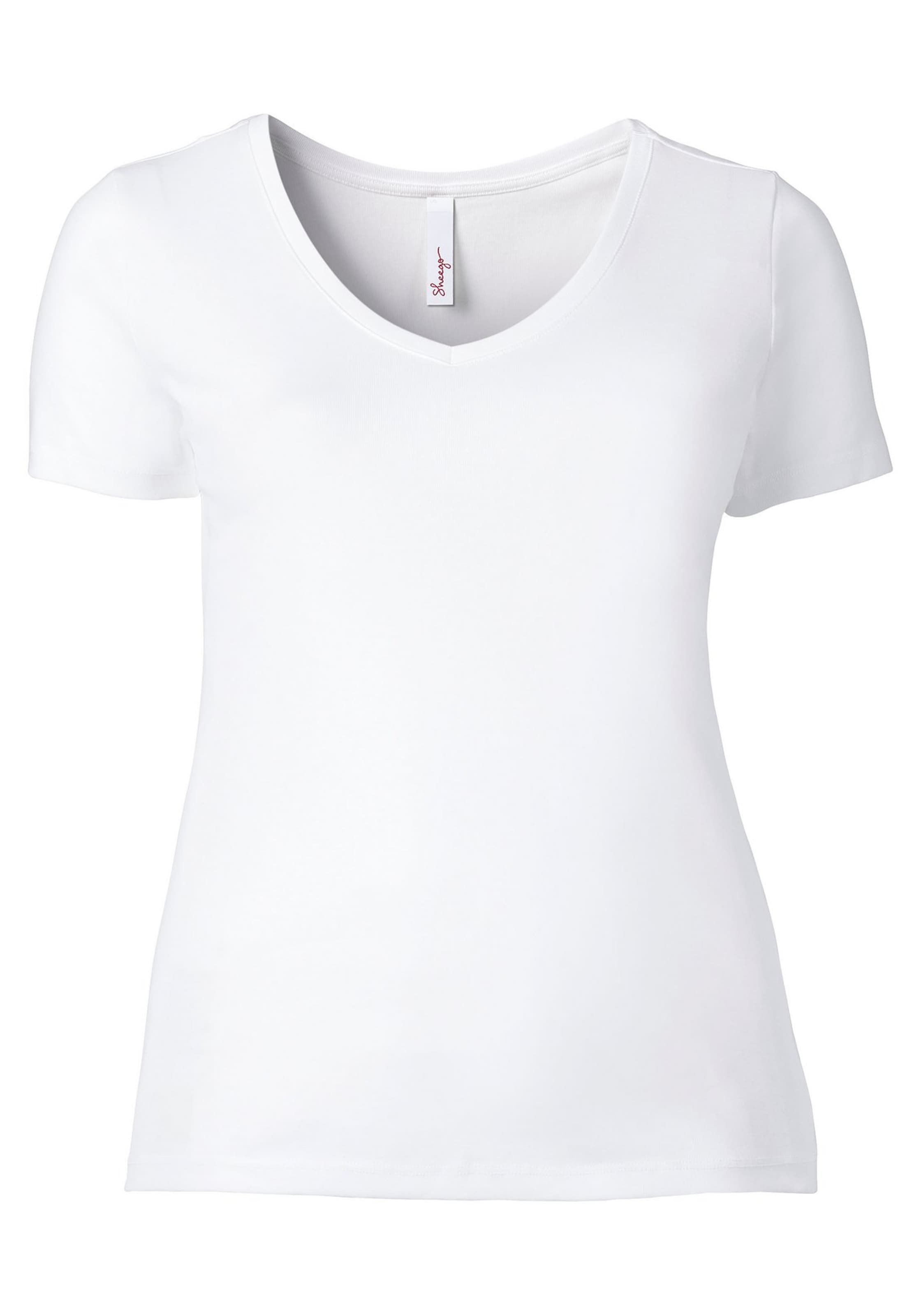 balts SHEEGO T-Krekls: no priekšpuses