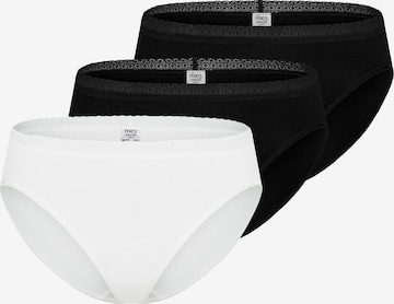 Mey Panty 'Modal Lace' in Grey: front