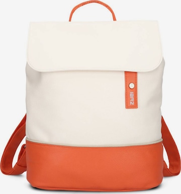 ZWEI Rugzak 'Jana' in Oranje: voorkant