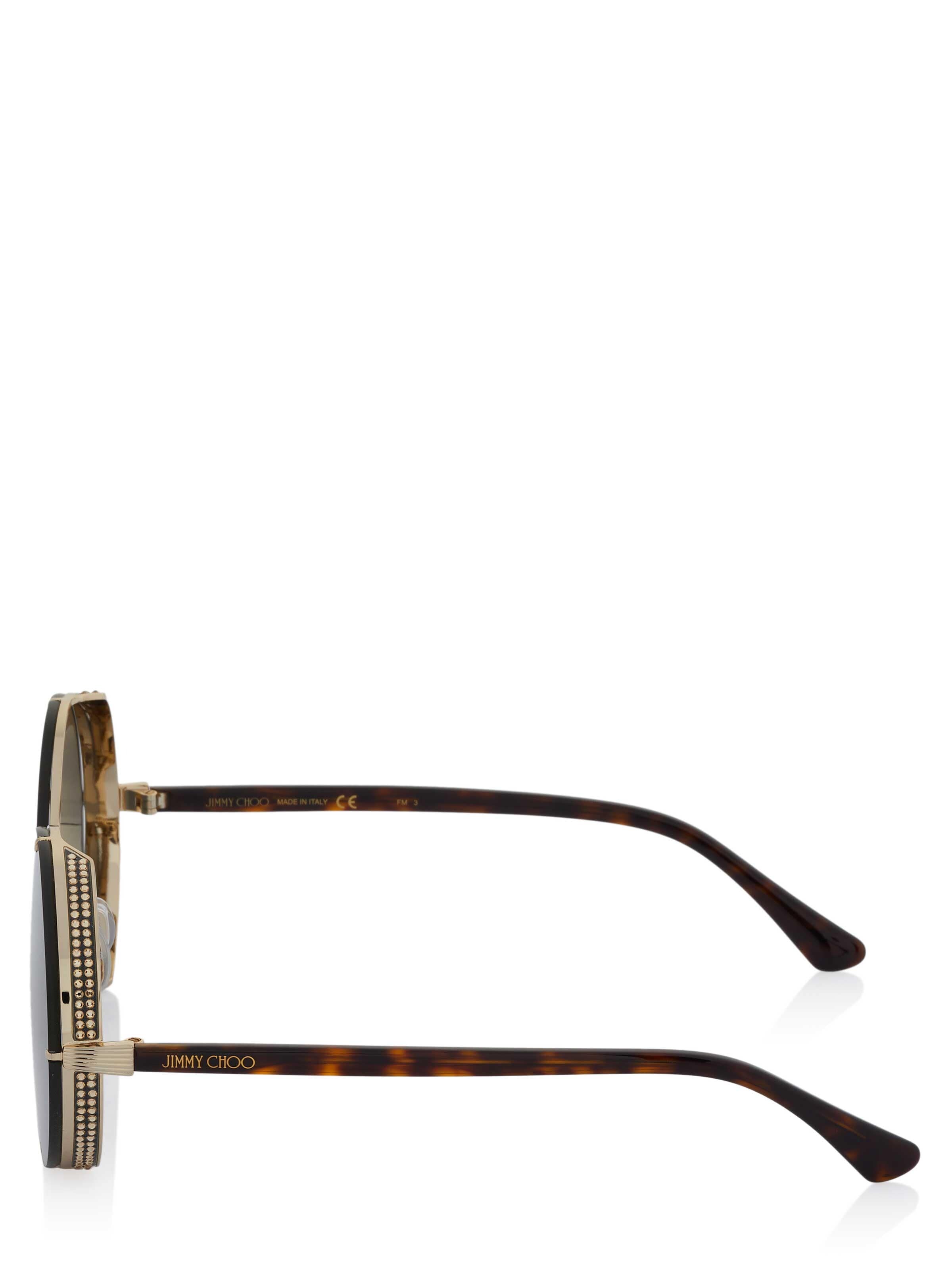 Lunettes de soleil JIMMY CHOO en noir