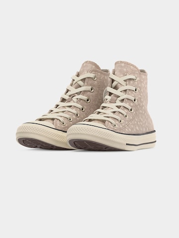 CONVERSE Trampki wysokie 'CTAS' w kolorze beżowy