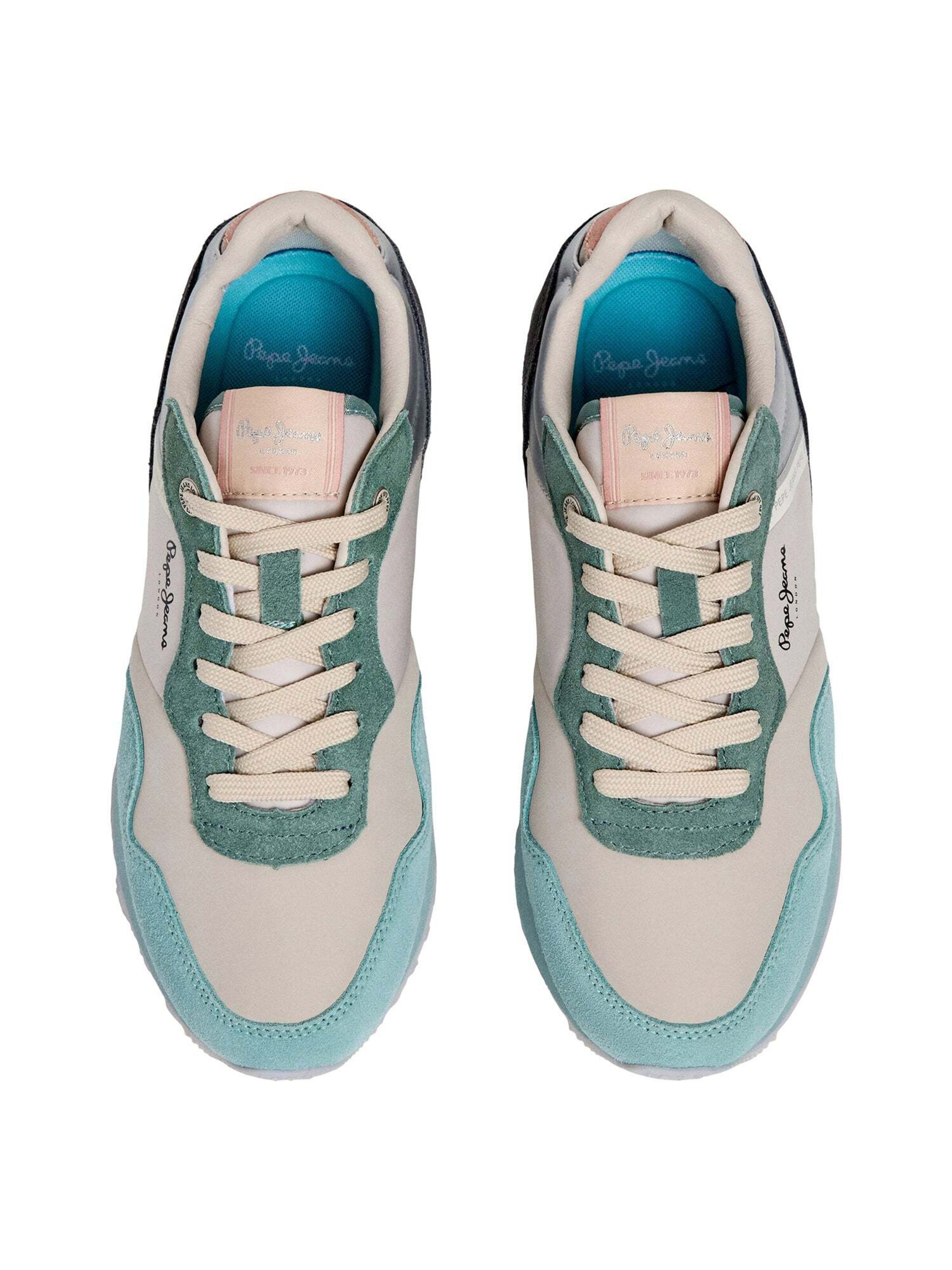 Pepe Jeans Platform trainers 'LONDON SEA' in Green