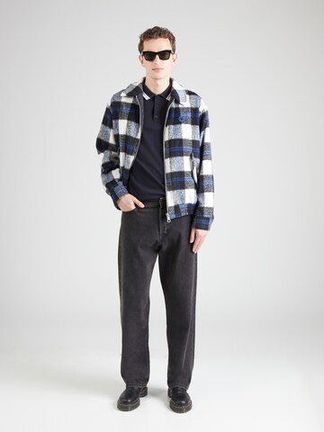BOSS Bluser & t-shirts 'Plisy' i blå