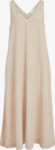 VILA Dress 'Prisilla' in Beige: front