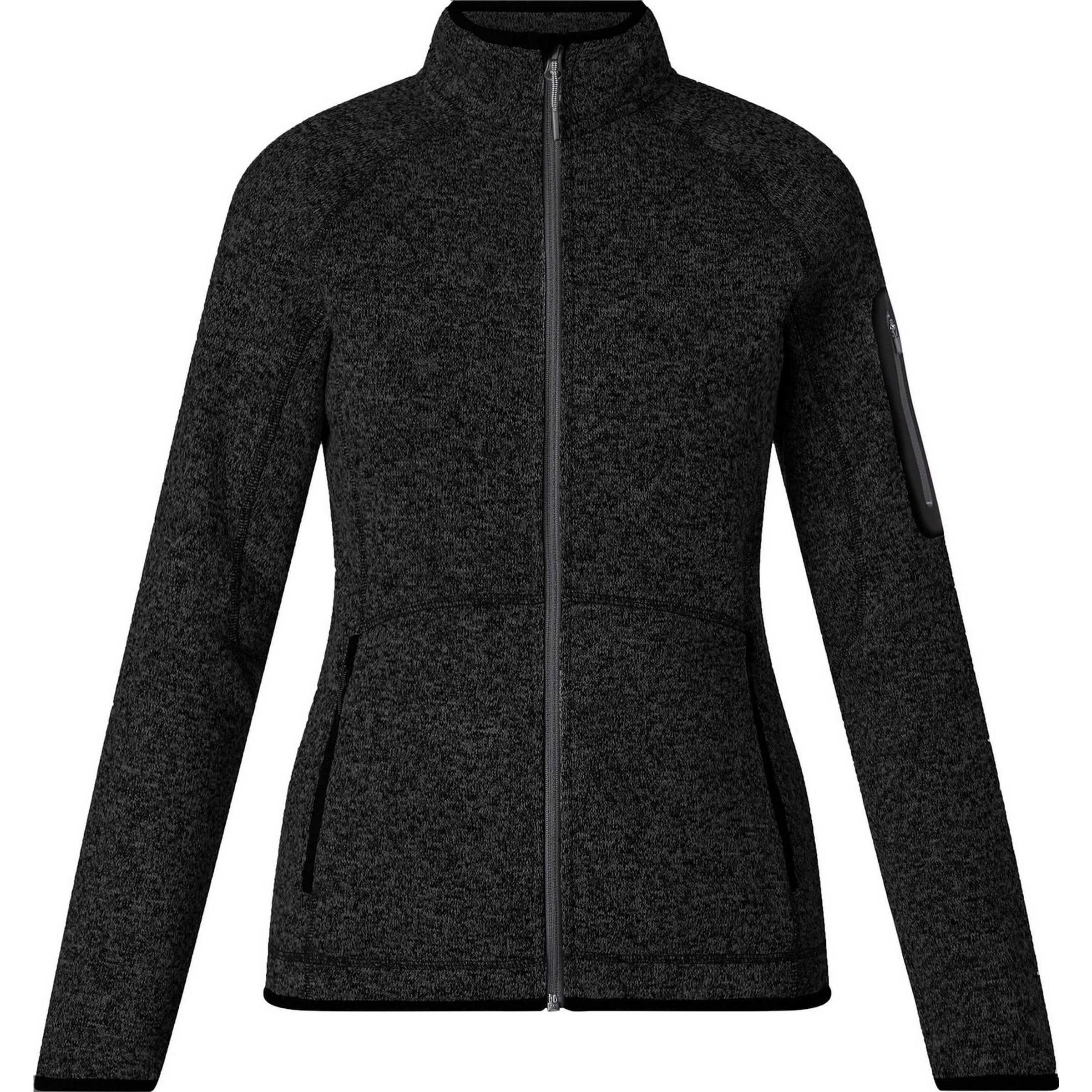 MCKINLEY Funktionsfleecejacke 'Skeena' in Schwarz: Vorderseite