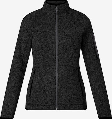 MCKINLEY Athletic Fleece Jacket 'Skeena' in Black: front