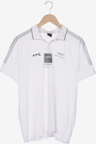 Hackett London Poloshirt XL in Weiß: predná strana