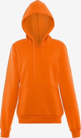 myMo ATHLSR Μπλούζα φούτερ σε πορτοκαλί: μπροστά