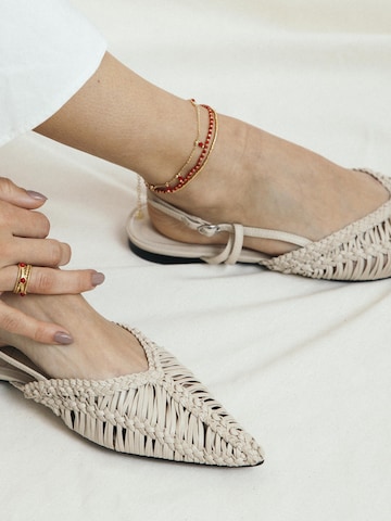 Luxenter - Anillo 'FATIN' en amarillo