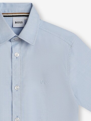 BOSS Regular fit Srajca | modra barva