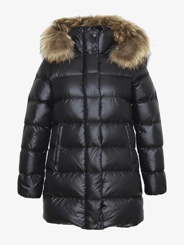 CANADIENS Winterjacke 'ALYA' in Schwarz: Vorderseite