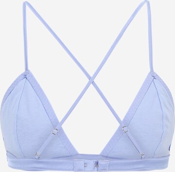 Samsøe Samsøe Triangle Bra 'BREE' in Blue