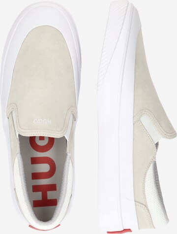 Scarpa slip-on 'Dyer Slon' di HUGO in bianco