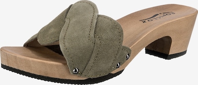 SOFTCLOX Pantolette 'Katinka' in khaki, Produktansicht