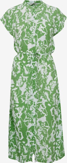 ICHI Blusenkleid 'IHREGINE' in grün, Produktansicht