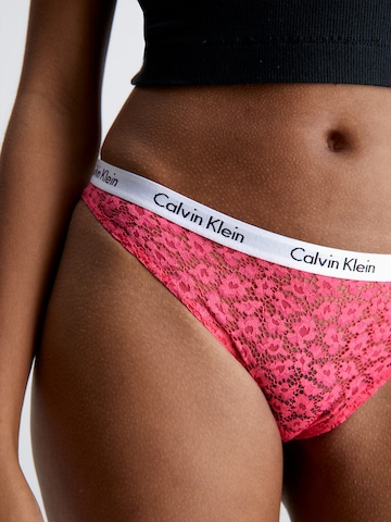 Calvin Klein Underwear Regular Panty in Pink