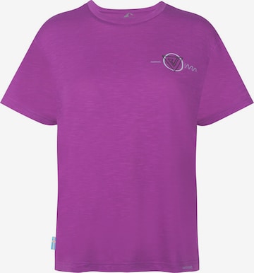 WESTFJORD Funktionsshirt in Lila: Vorderseite