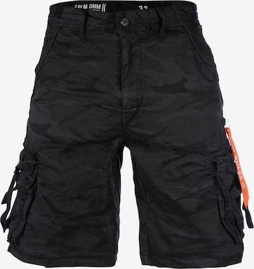 poolman Regular Pants ' Camo Streetline Camouflage Shorts ' in Grey: front