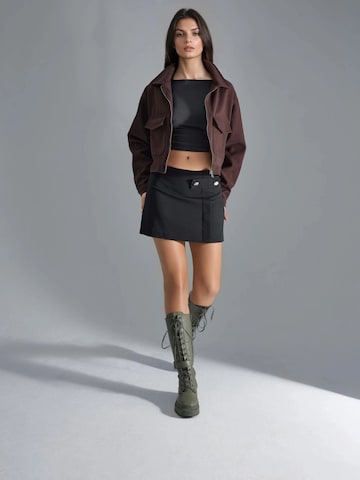 Busem Between-season jacket in Brown