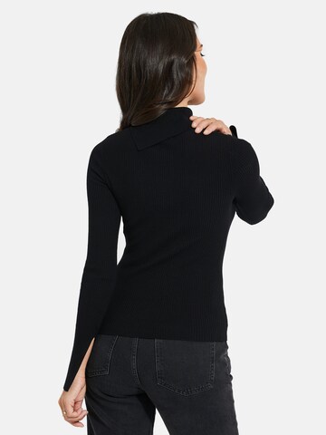 Threadbare Sweater 'Ross' in Black