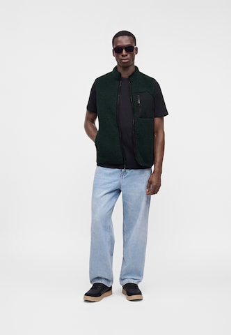 Gilet 'MUZZER FUZZAR' Volcom en vert