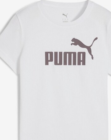 T-shirt fonctionnel 'Ess No. 1' PUMA en blanc : devant