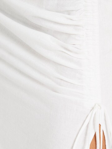 Jupe Bershka en blanc