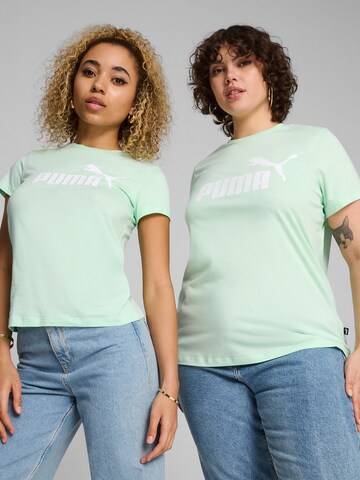PUMA Λειτουργικό μπλουζάκι 'Essential' σε πράσινο: μπροστά