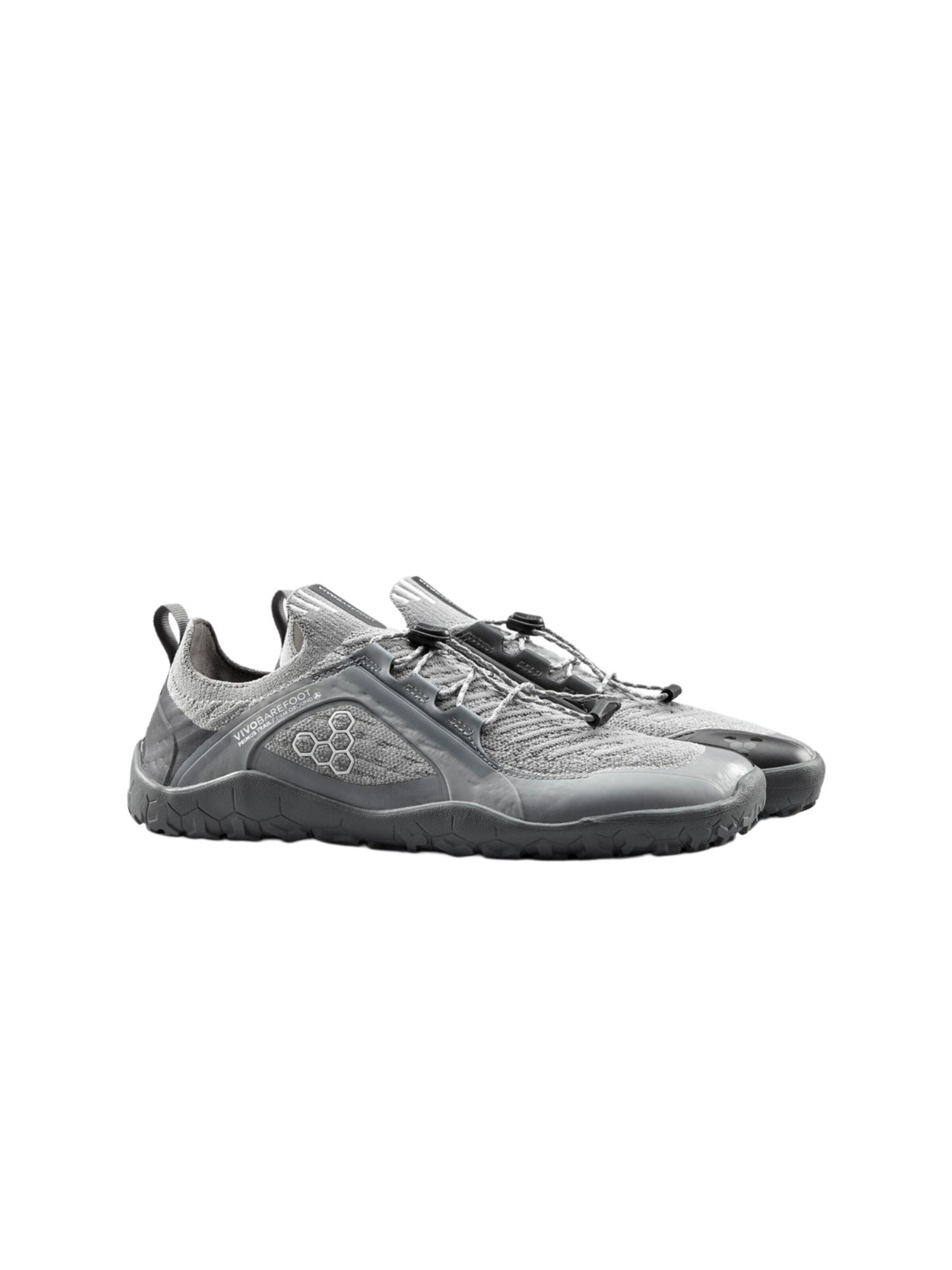 Vivo Barefoot Halbschuh 'PRIMUS TRAIL KNIT FG'‌‌‌‌‌‌‌‌‌ in Grau