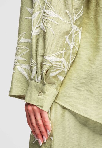 Ombre Blouse in Groen