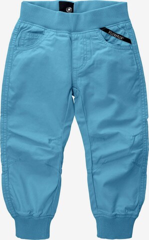 Villervalla Tapered Pants in Blue: front