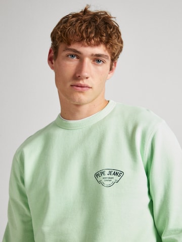 Pepe Jeans Sweatshirt 'RILEY' in Green