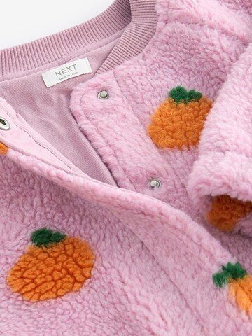 Next Fleece jas in Roze