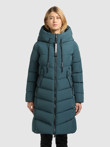 khujo Winter Coat 'Mikia4' in Green: front