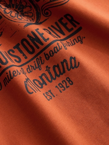 Next T-shirt i brun