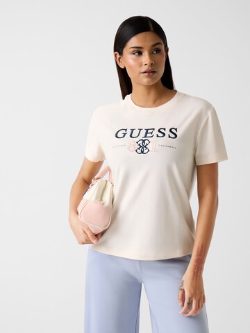 GUESS T-Shirt in Weiß: Vorderseite