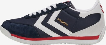 Hummel Sneaker Low 'STADION' in Blau: predná strana