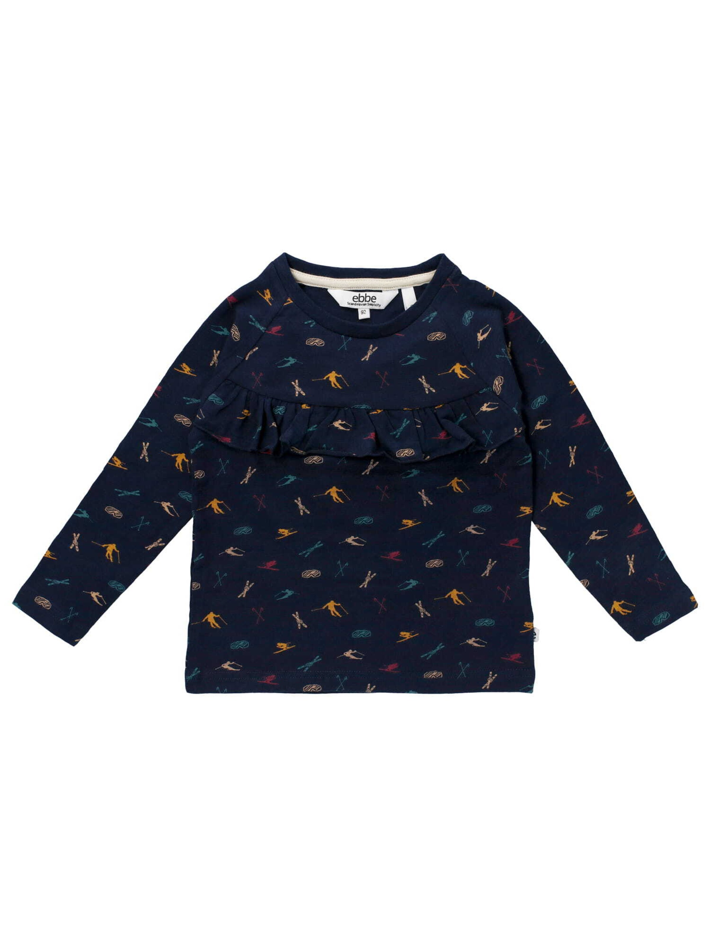 Ebbe Shirt 'Skier' in Blue: front