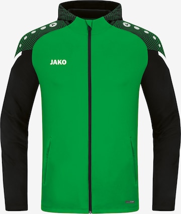 Veste de survêtement JAKO en vert : devant