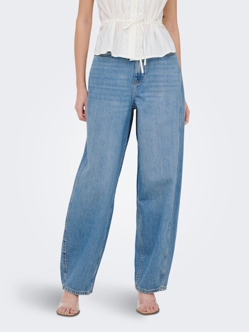 Baggy Jean 'JDYSusie' JDY en bleu : devant