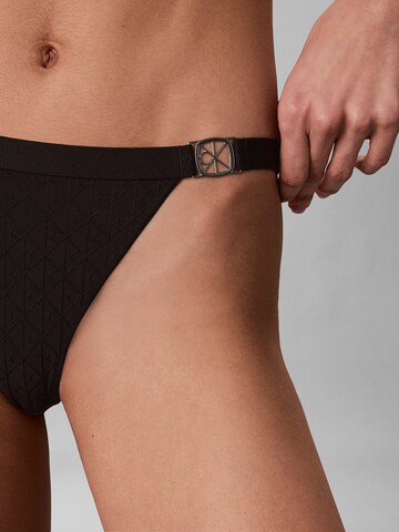 Slip Calvin Klein en noir