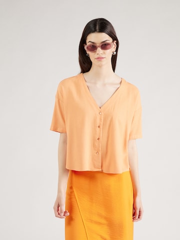 VERO MODA - Blusa 'Jesmilo' en naranja: frente