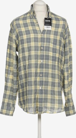 Van Laack Button Up Shirt in L in Green: front